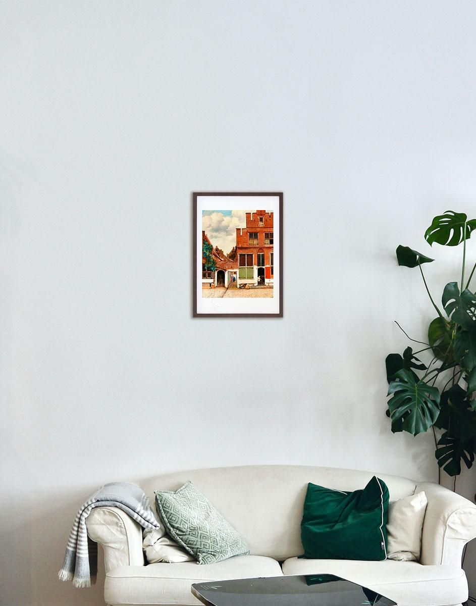 版画 絵画 名画 手紙を読む青衣の女(1663頃) ヨハネス・フェルメール