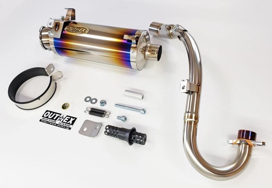 2021- モンキー125（8BJ-JB03/JB05）OUTEX.R-STG （ステンレスエキパイ