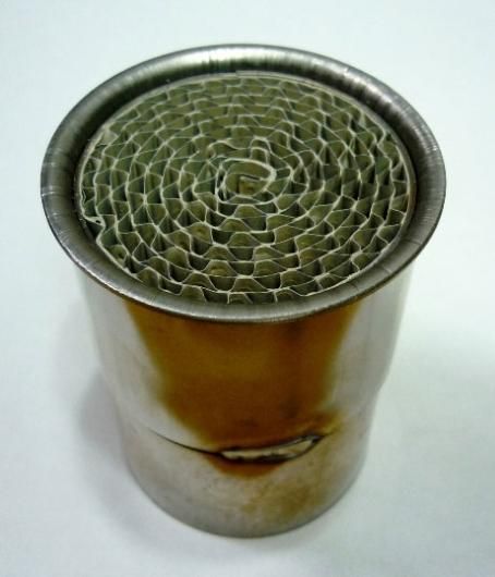 ハニカムキャタライザー45パイ×60L 100セル 差し込み式 54パイ用