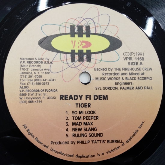 Tiger / Ready Fi Dem - 西新宿レゲエショップナット / Reggae Shop NAT
