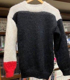 モヘア・セーター】ハンドメイド・モヘア/ジョニー・ロットン・タイプ