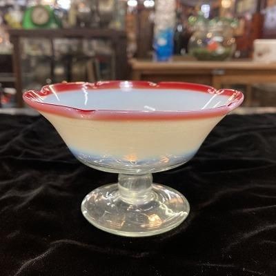 明治~大正 氷コップ（赤色） - アンティークマーケット吹上 通販サイト