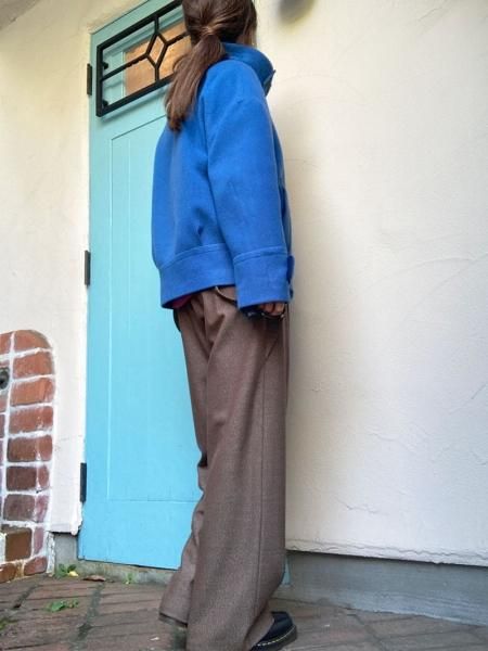 Lallia Mu】スタンドカラーウールショートコート - Carry On ONLINE STORE