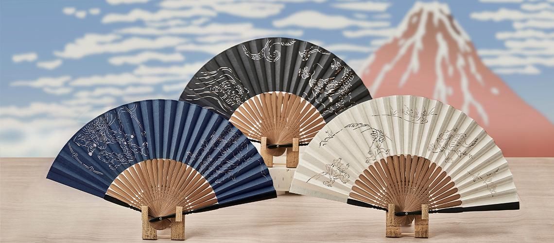 彩華［桜］扇袋セット【婦人扇子】 - 京扇子の老舗｜ギフト 扇子の山二