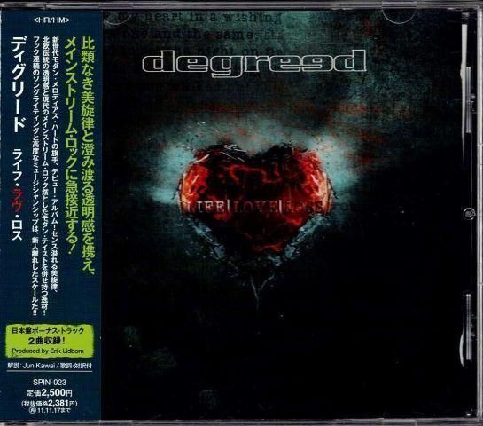 ディグリード/ライフ・ラヴ・ロス - メロディアス・ハードロック/中古