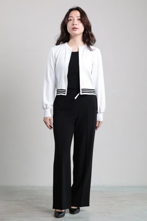 BORDERS at BALCONY(ボーダーズアットバルコニー) RAYON KNIT CARDIGAN