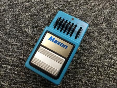 中古品 Maxon GE-9 Graphic EQ ブラックラベル - 奈良市のギター