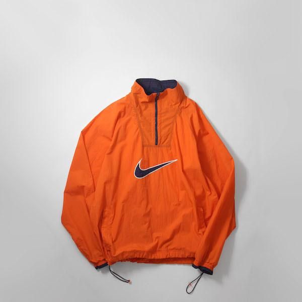 メンズ] 90's NIKE ビッグサイズ ナイロンジャケット プルオーバー