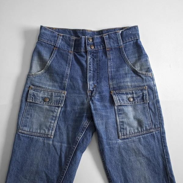 70's ヴィンテージ リーバイス デニム ブッシュパンツ ストレート W30