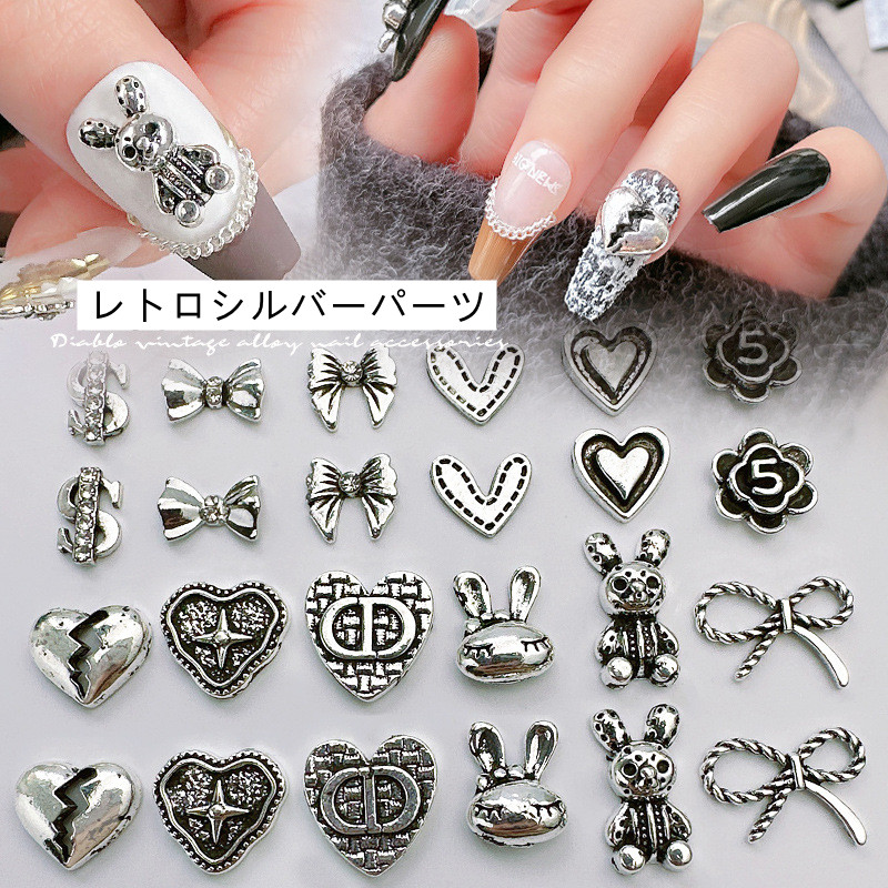 ▶︎ネイルパーツアソート/20個＋α/P-30 ︎ネイルパーツアソート/20個