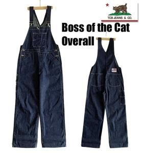 TCBJEANS TCBジーンズ オーバーオール Boss of the Cat Overall 10.2