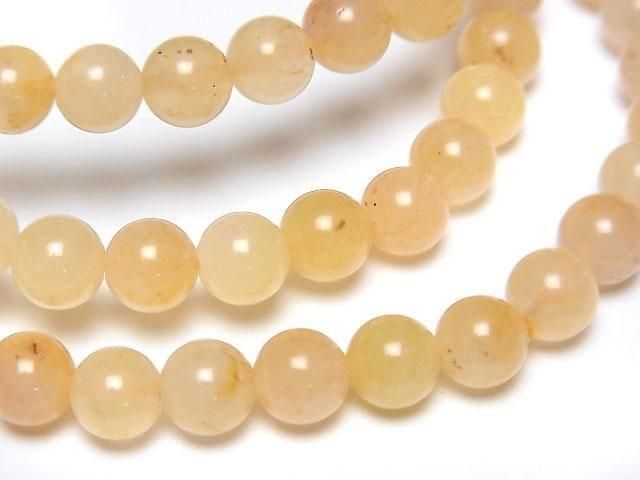 ヒマラヤ産レッドゴールドアゾゼオアゼツライト ラウンド6mm 1連