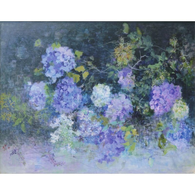 羽倉恭子 「浮流」 油彩50号 - 一枚の繪オンラインショップ