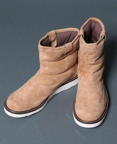 wjk cow HOT-AIR ペコス BOOTS (BEIGE/RED) ダブルジェイケイ ホット