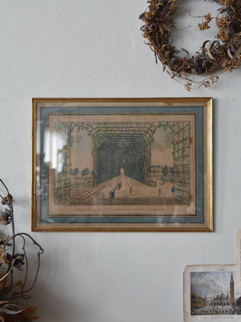 アンティークフレーム.16 フランスアンティーク雑貨 絵画 壁面