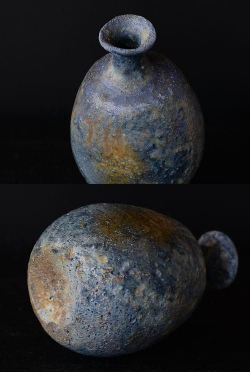 □備前灰被窯変徳利 - 備前焼工房 檪