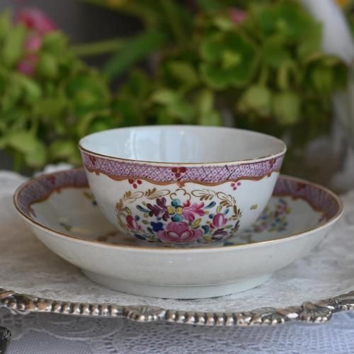 英国アンティーク ウースタードクターウォール期 ティーボウル