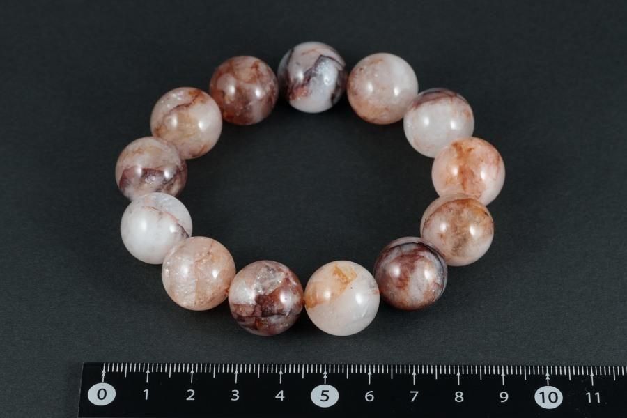 マニカラン水晶 17mm玉 ブレスレット｜天然石通販 キラリ石