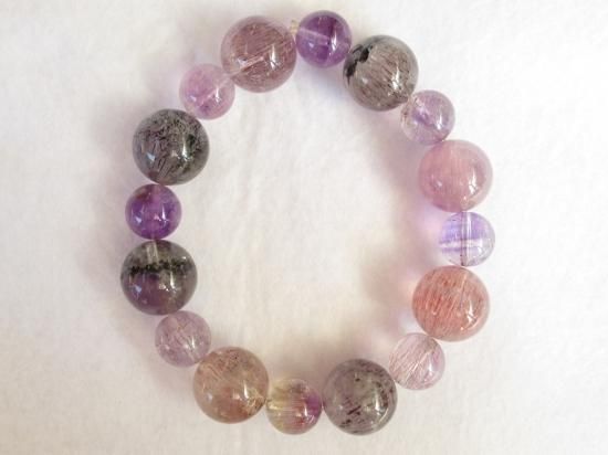 スーパーセブン 15mm玉、11mm玉使用 ブレスレット 商品番号：SS-1