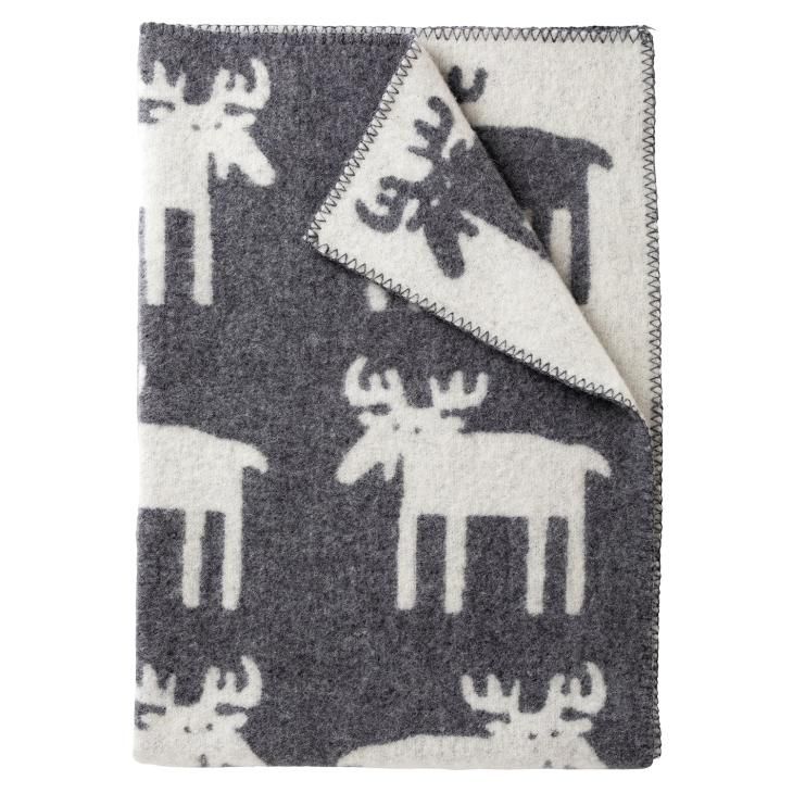 KLIPPAN (クリッパン) | ウール ハーフブランケット ベングトのムース