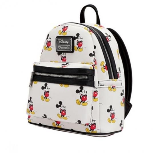 ラウンジフライ Loungefly クラシック ミッキーマウス ホワイト バック