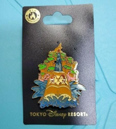 チップ＆デール ピン 東京ディズニーリゾート スプラッシュマウンテン