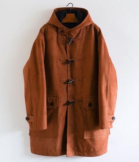 CCU 'ARIO' DUFFLE COAT [COW NUBUCK / CAMEL] - Fresh Service