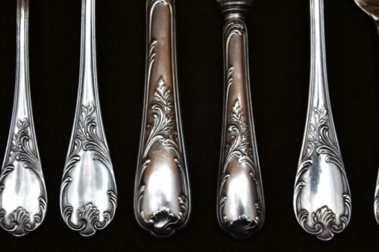 クリストフル マルリー ○ 72本 シルバー 銀 カトラリー セット ナイフ