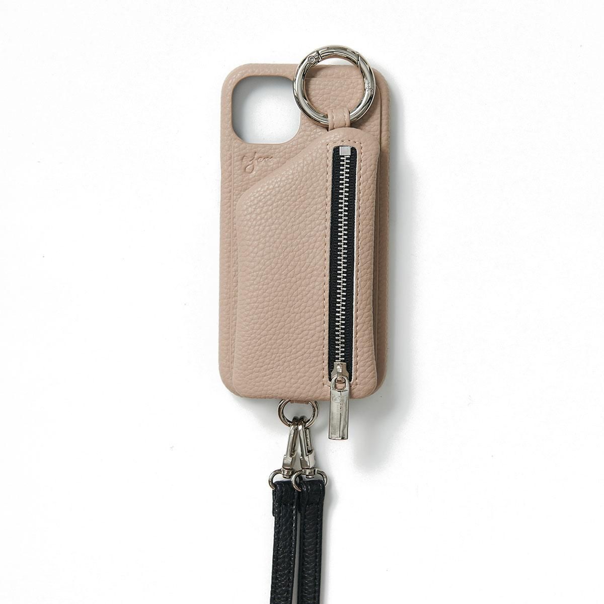 cadenas zipphone case | iPhone15Pro / beige - ajew