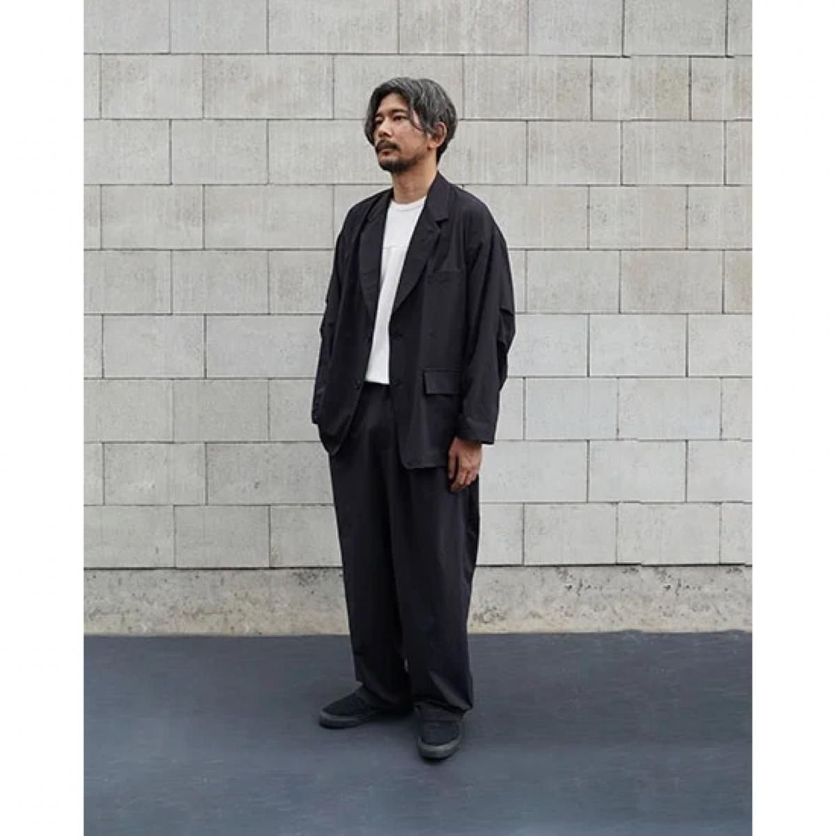 FAKIE STANCE フェイキースタンス Nylon Tailoed Jacket (black