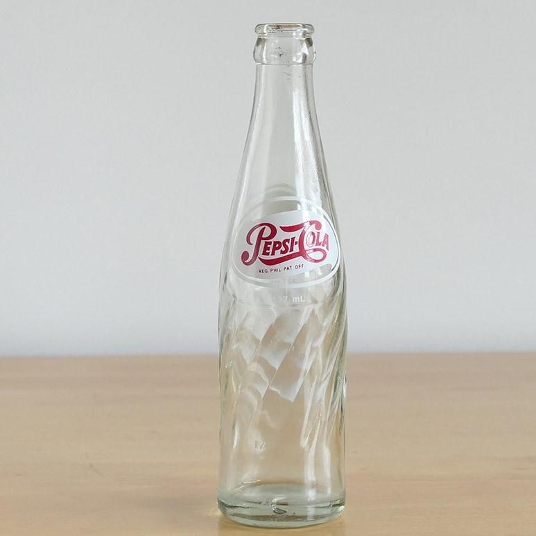 ☆3】ヴィンテージ ペプシコーラ瓶 237ml - ヴィンテージ輸入食器店 3DROPS