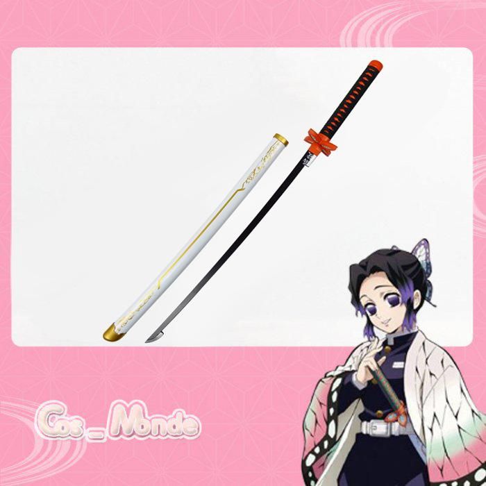鬼滅の刃 胡蝶しのぶ 木製模造刀 コスプレ道具