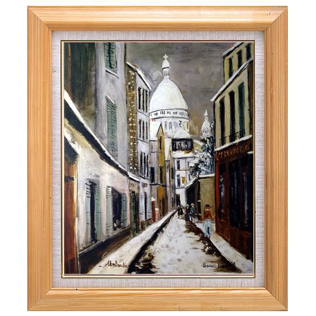 モーリス・ユトリロ「サン・リュスティック通り」 3号～100号