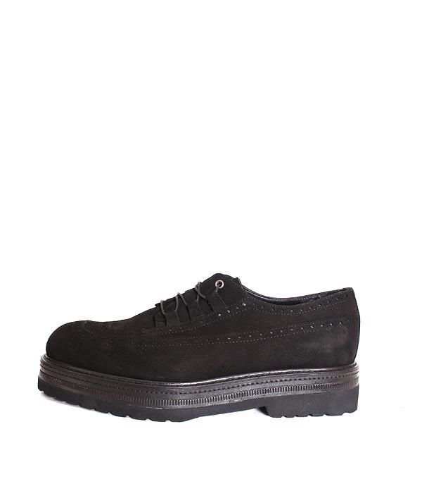 ANGELO RUFFOアンジェロルッフォ 500 ブラック ウィングチップシューズ