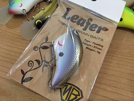MONKEY BRAIN BAITS/Leafer - HONEYSPOT