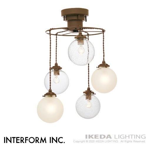 Orelia 5 オレリア5 ペンダントライト ｜ インターフォルム 【 IKEDA