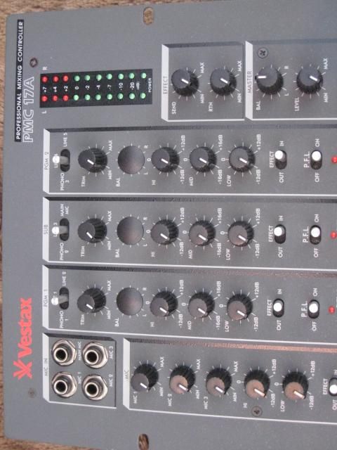 限定1台！セール価格！ロータリー 美品 VESTAX PMC-17A (PMC17A