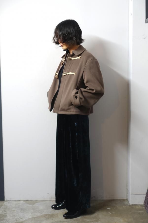 SHINYAKOZUKA(シンヤコズカ)/DUFFLE JK WITH NO BIJOU/MOCHA 通販