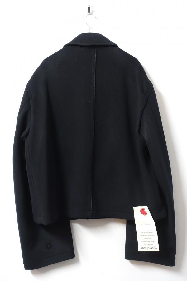 SHINYAKOZUKA(シンヤコズカ)/DUFFLE JK WITH NO BIJOU/BLACK 通販