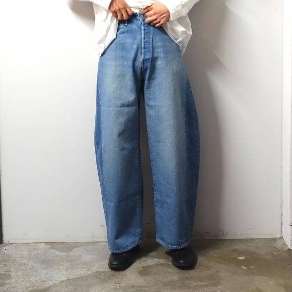 ssstein(シュタイン)/DEFORMATION WIDE DENIM JEANS/INDIGO 通販