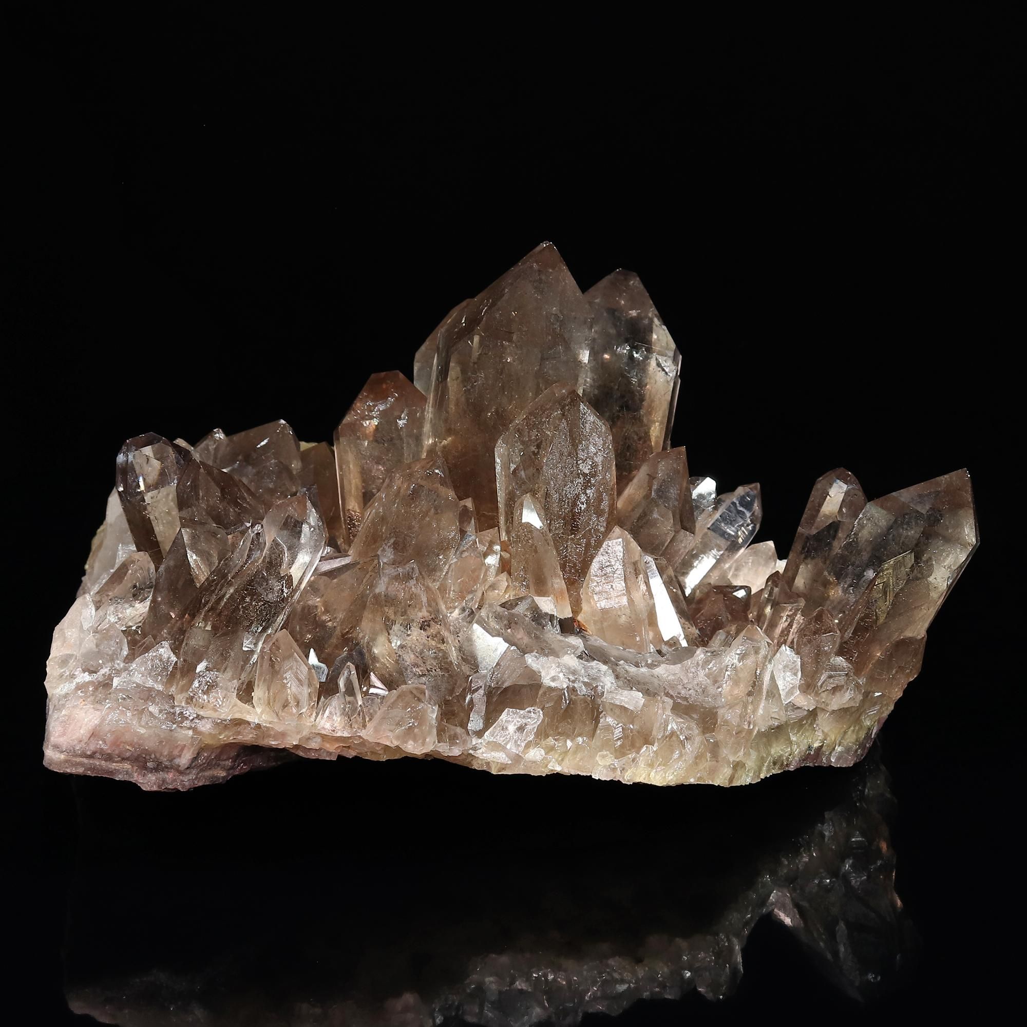 厳選一点物/超入手困難の良質大型クラスター 原石/地殻変動後の再結晶