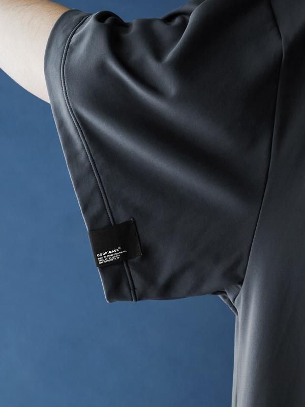 GOOPiMADE - “GNV-07“ Soft Box Polo Shirt - SHINKIROU1.0