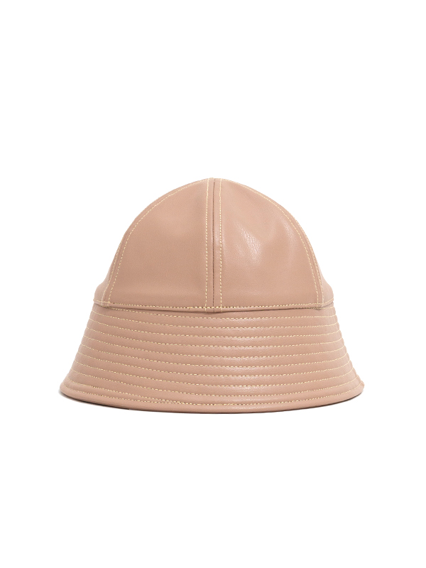 Apple leather sailor hat-アップルレザーセイラーハット-KIJIMA