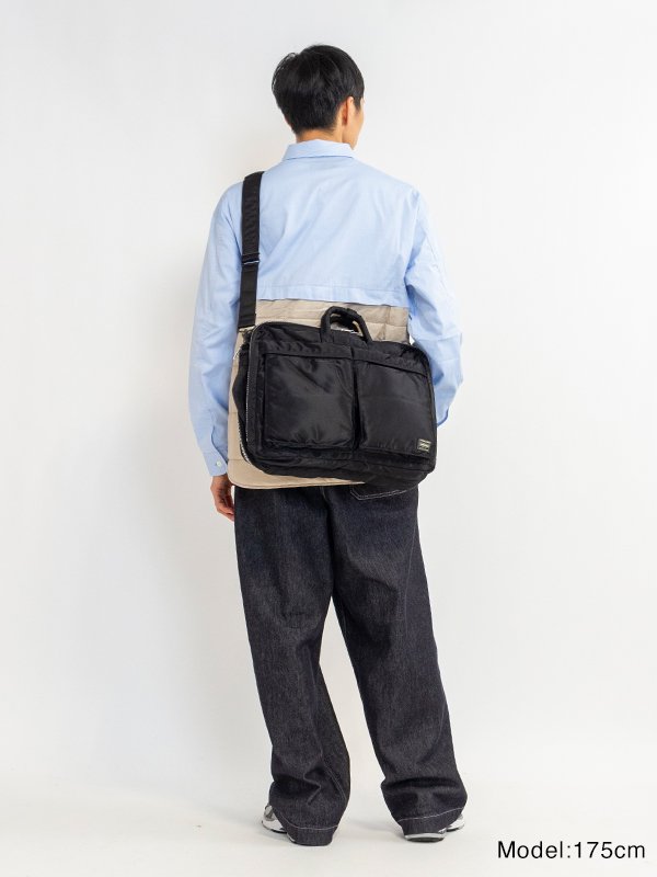 TANKER 3WAY DOCUMENT BAG W zip-タンカー3ウェイドキュメントバッグ