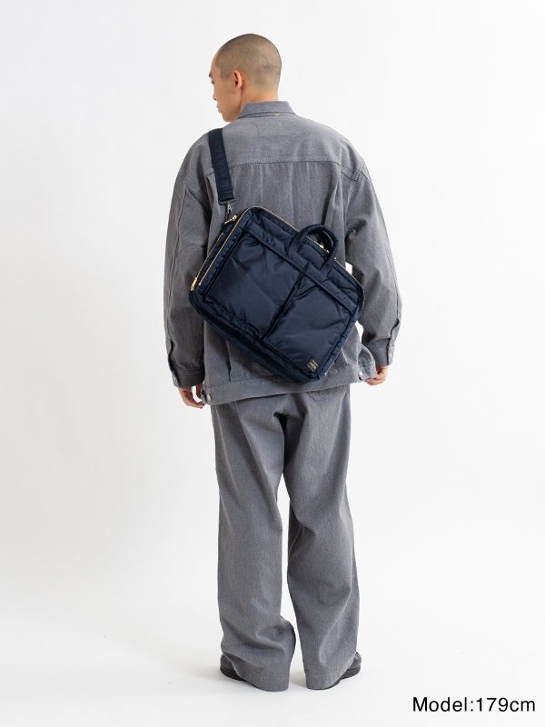 TANKER 2WAY DOCUMENT BAG W zip-タンカー2ウェイドキュメントバッグ