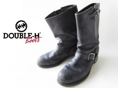 ビンテージ【DOUBLE H WEST】ダブルエイチ/スチールトゥ/エンジニア