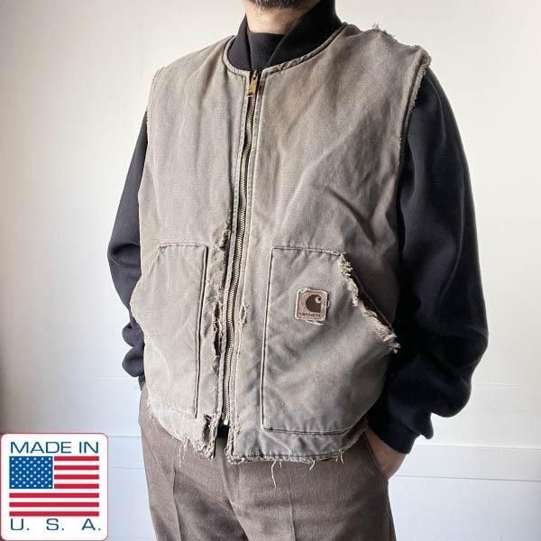 カーハート ダック ベスト | 2000年製 USA製 - 札幌 ビンテージ 古着屋