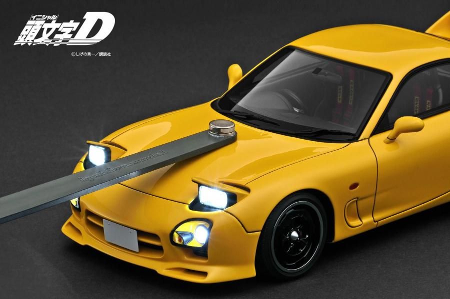 WEB限定】 【受注生産】IG3940 1/18 INITIAL D Mazda RX-7 Mazda Speed