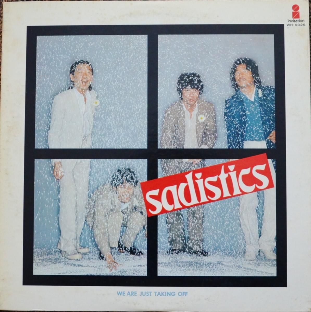 サディスティックス SADISTICS ‎/ WE ARE JUST TAKING OFF (LP) - HIP