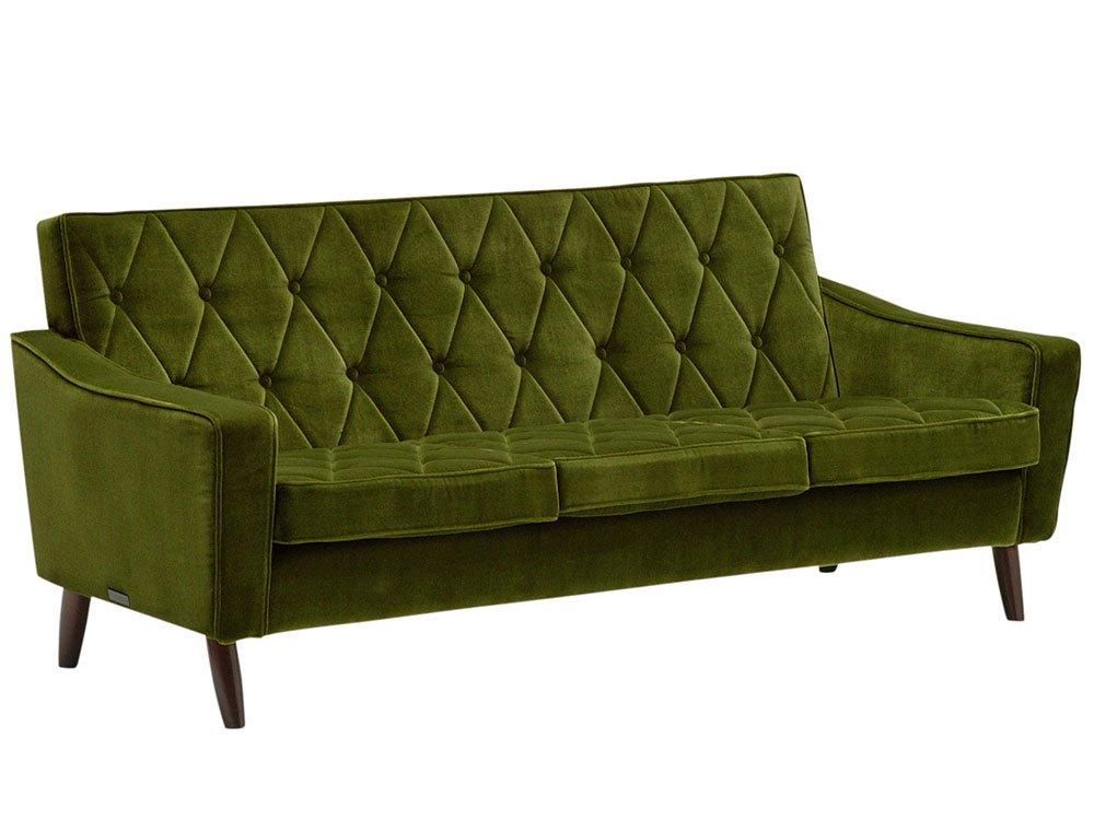 カリモク60 ロビーチェア3シーターモケットグリーン | Plain Table